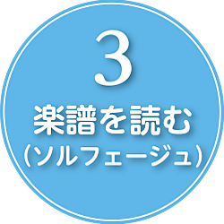 楽譜を読む（ソルフェージュ